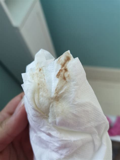 Brown specks on toilet paper after wiping - Spotting refers to any light bleeding outside of your typical menstrual period. It often looks like — as the name suggests — small spots of pink or red on your underwear, toilet paper, or ...